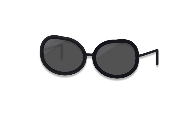 Lash sun frame in Smoke